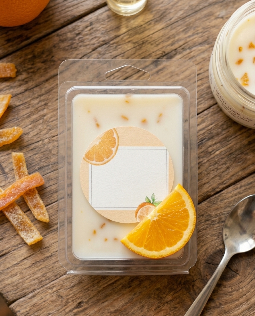 Zest the Day Away: Orange Peel Soy Wax Melts