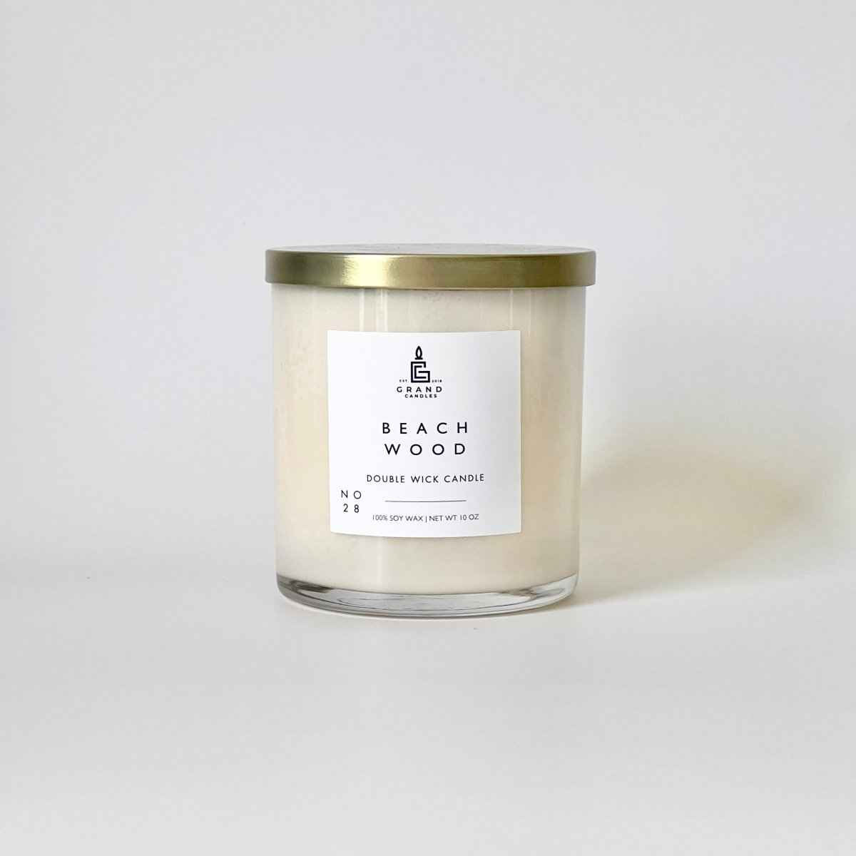 Beachwood + Sea Salt Candle