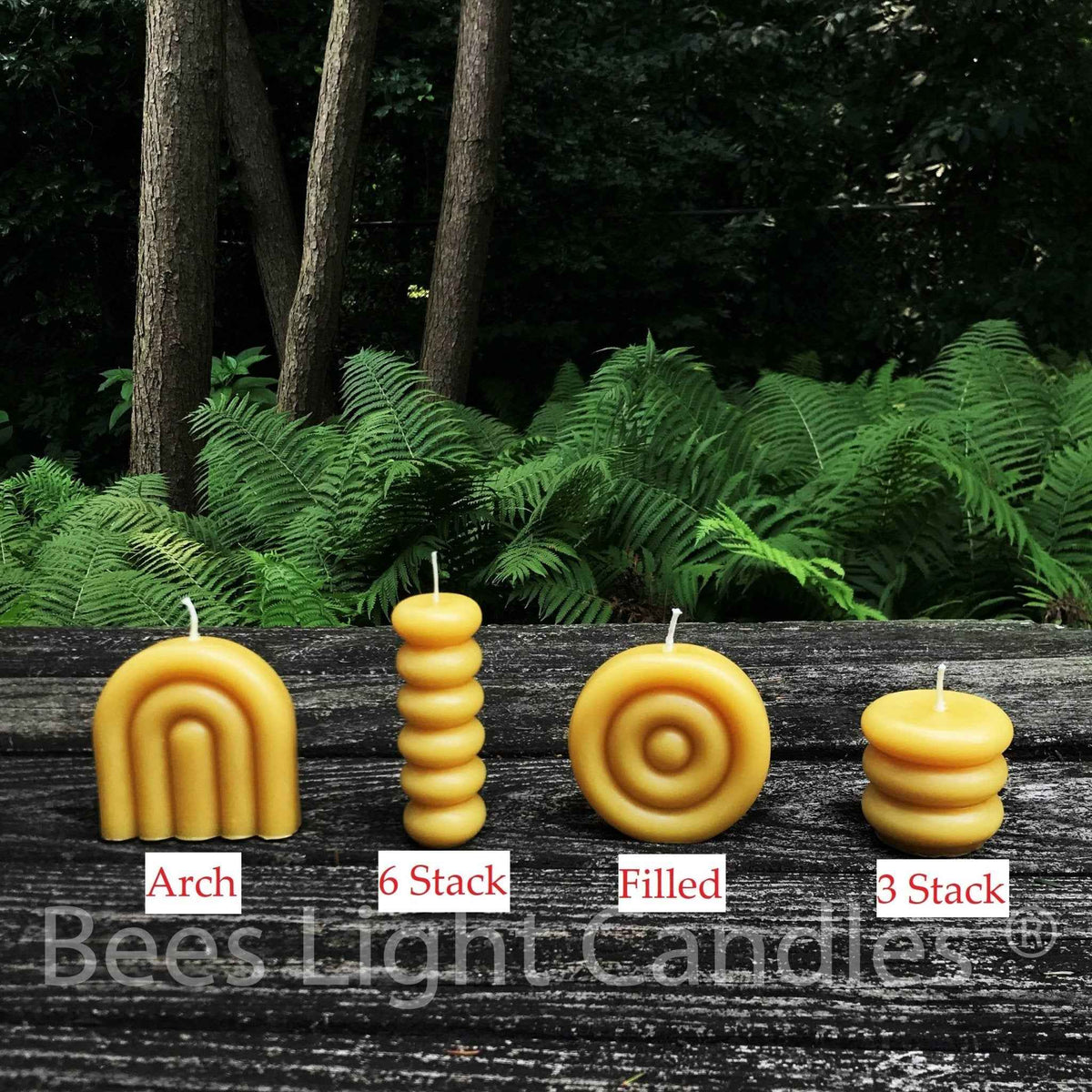 Donut Beeswax Candle Collection