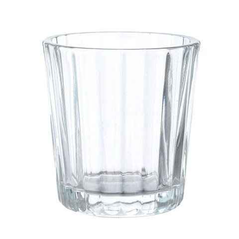 Ribbed Glass Votive Candle Holder