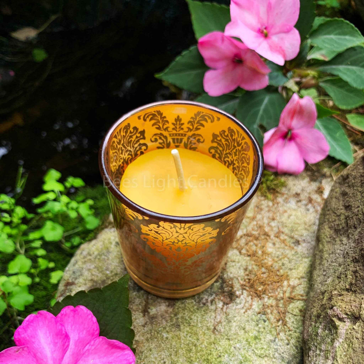 Glass Votive Candle Holder