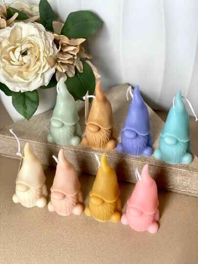 Gnome Scented Candle | Handcrafted Home Decor