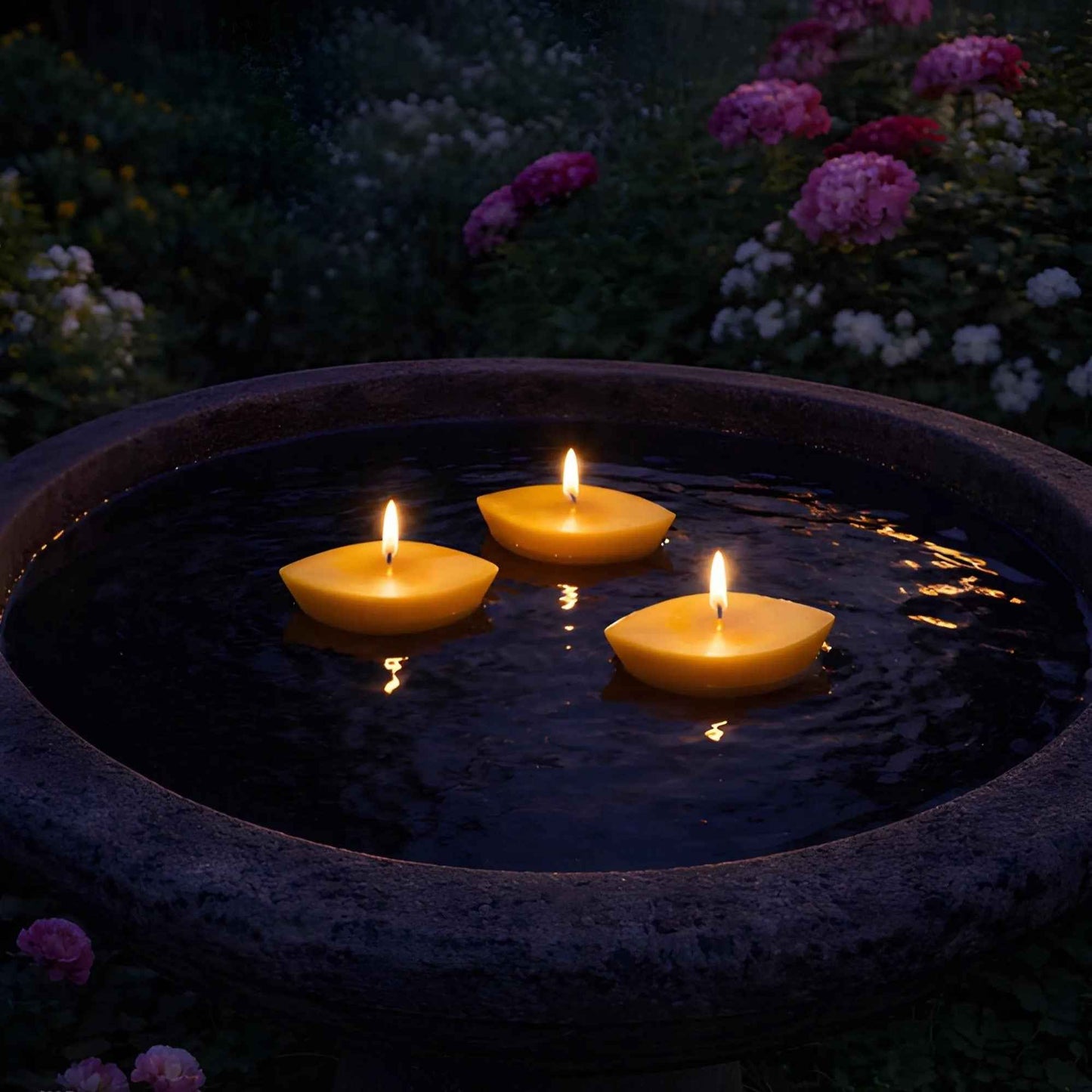 Floating Boat Beeswax Candle