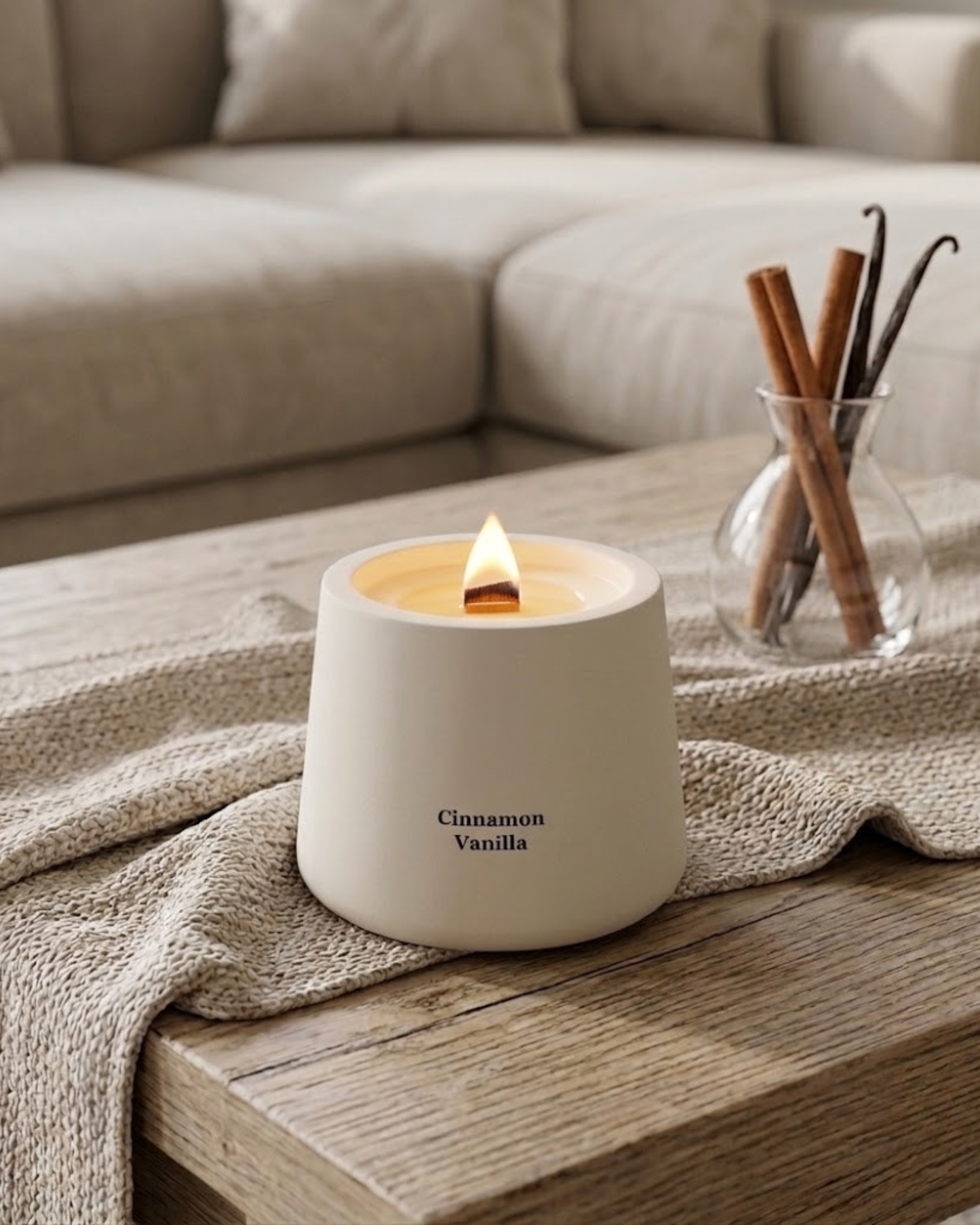 Cinnamon Vanilla - Relaxing Flame