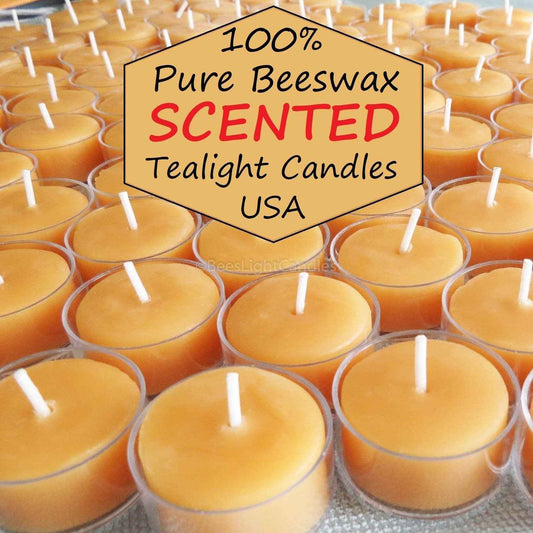 Alpine Frost Scented Beeswax Candle