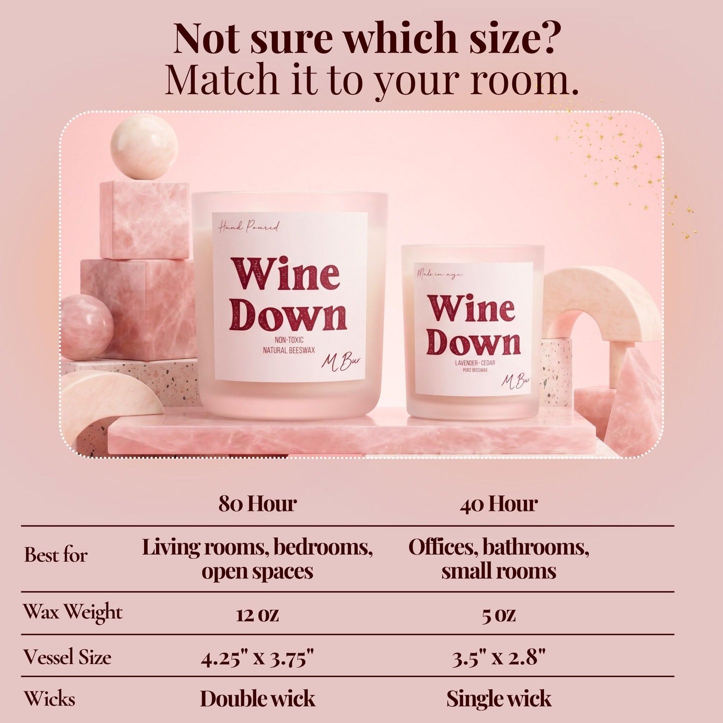 Wine Down Candle